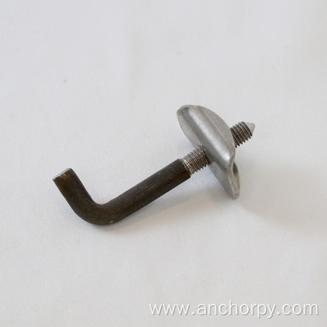 316 stainless steel refractory screw anchor